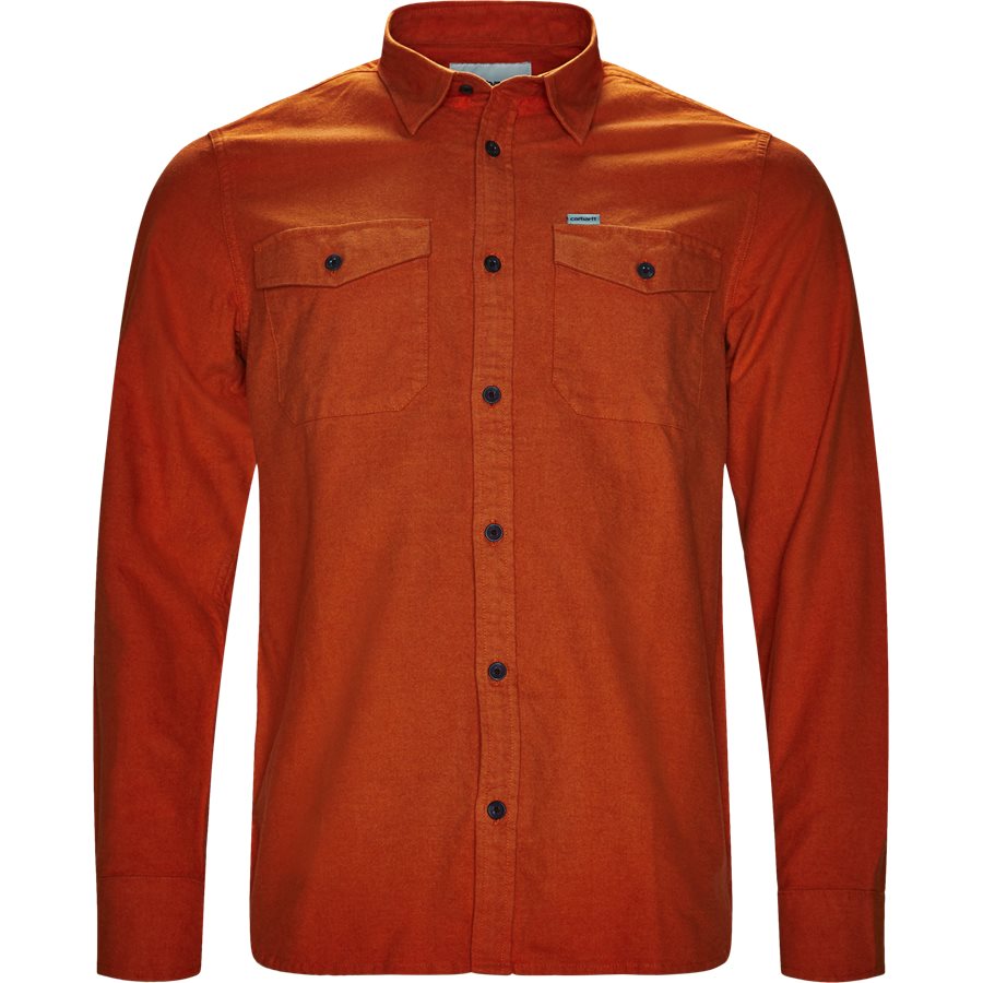 L/S VENDOR I023340 - L/S VENDOR - Skjorter - Regular fit - PERSIMMON HEATHER - 1
